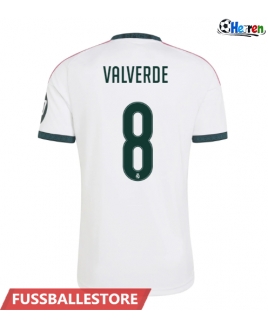 Günstige Real Madrid Federico Valverde #8 Heimtrikot 2026-27 Kurzarm